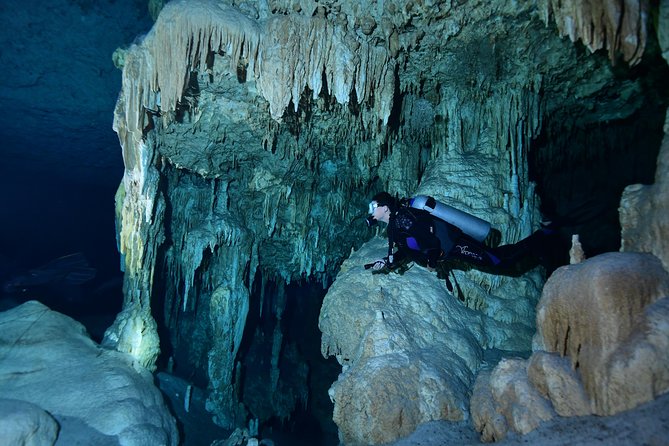 2 dives in Cenote Dos ojos Certified Divers - Stop 2: a second cenote matched to your preferences and skill