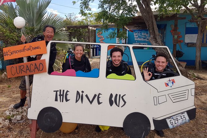 2 tank guided dive House Reef (Pierbaai Reef and Car Pile) - Skill Level Fit: From Recent Scuba to Refresher Sessions