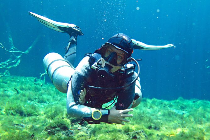 3 days diving in cenotes for certified divers - Between water time: snacks, water, and real comfort breaks