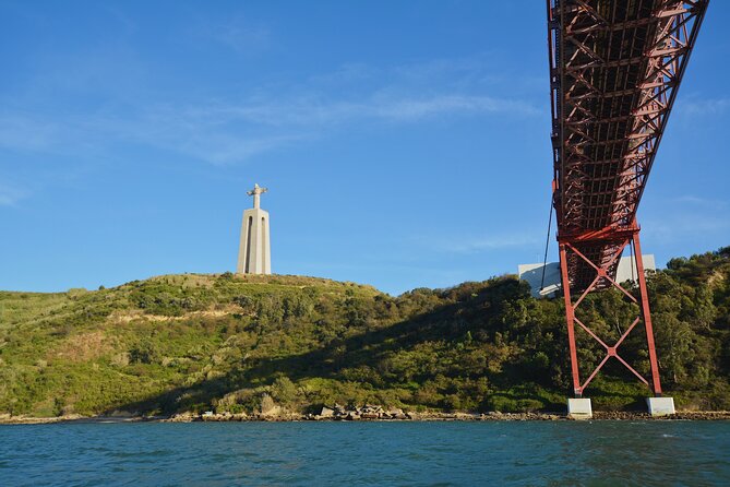 3 Hours Private Tour with Dives in Catamaran in Lisbon - Torre de Belém in the Distance: Perfect for Photos and Perspective