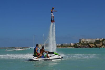 Aruba Flyboarding & Jetovator Experience: Fly Like a Bird & Dive Like a Dolphin - Meeting at the Hyatt Regency towel hut: what you should know before you arrive