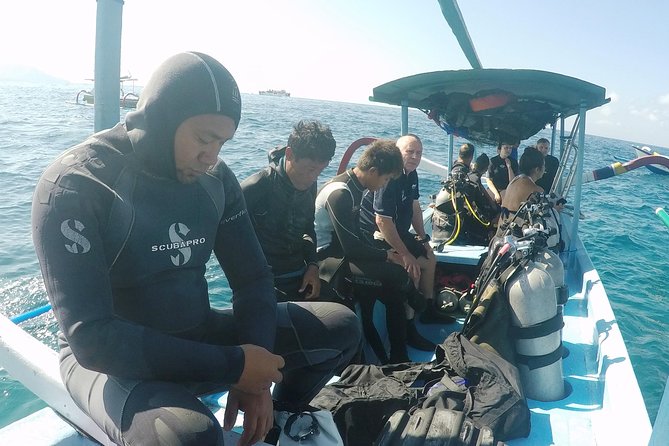 Bali Scuba Diving at Padang Bai for Certified Diver - Lunch by the launch: fueling up for the return trip