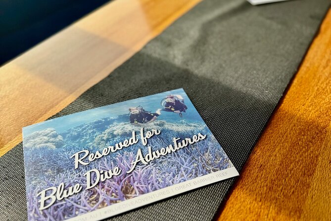 Blue Dive Private Guided Scuba Dive Cairns - Meet-and-greet at 1 Spence St, then out the door
