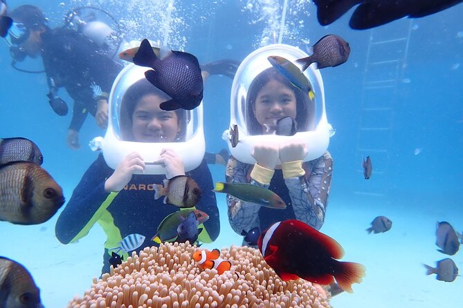 Boracay Helmet Diving - The start at Astoria Boracay Boat Station 1