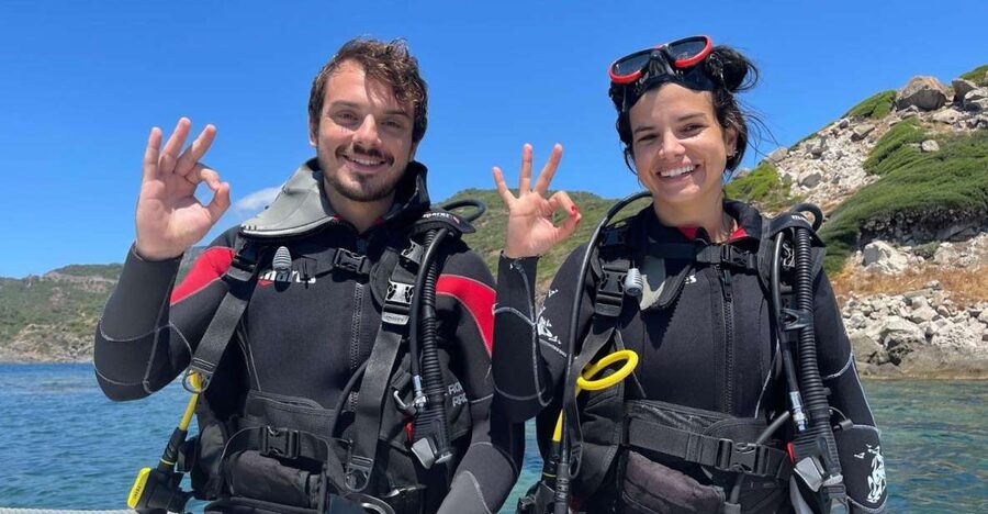 Bosa: Scuba Diving for Beginners in the Bosa Gulf - First Gear, Then Real Breathing: How the lesson is set up