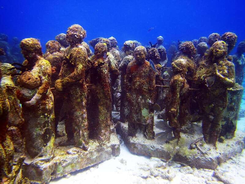 Cancun: 2-Tank Dive for Beginners with MUSA and Reef Dive - Second Stop on the Reef: Colorful Life After the Art Museum