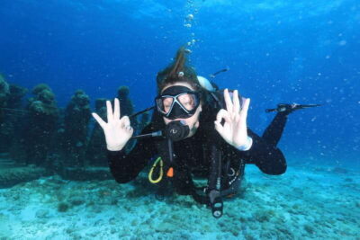 Cancun: Scuba Diving for Certified Divers, 3 options to dive - Option 1: MUSA sculptures plus Manchones Reef for a calmer start