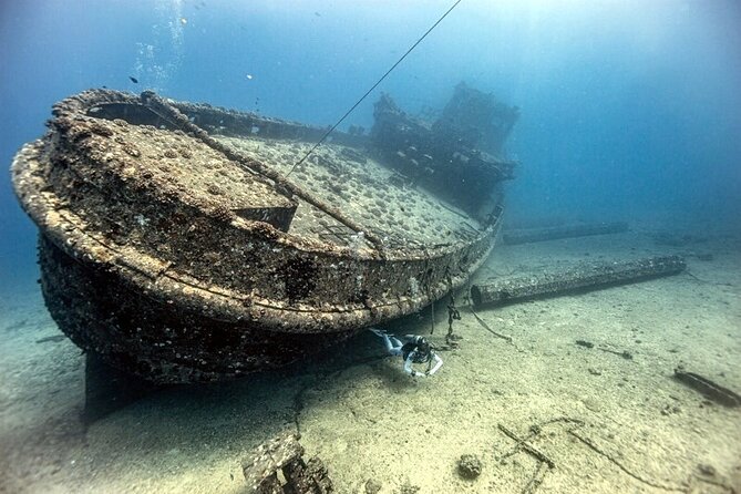 Certified Diver: 2-Tank Deep Wreck and Shallow Reef Dive Off Oahu - Key highlights worth your attention