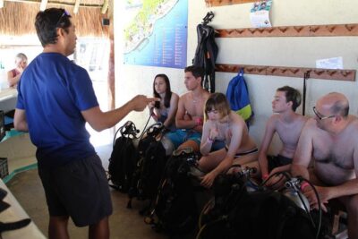 Chankanaab Cozumel Scuba Diving - Getting started at Chankanaab Beach Adventure Park (the key address you should screenshot)