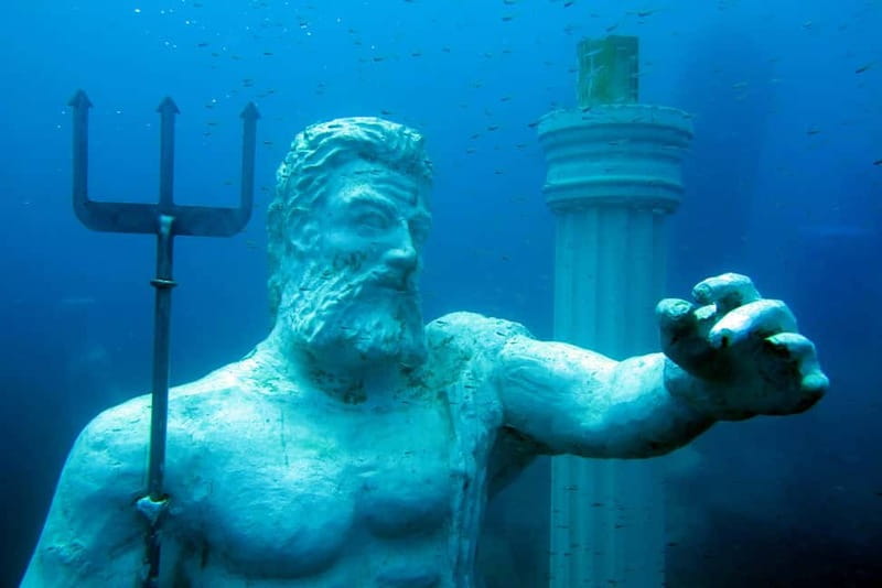 City of Side: Scuba Diving Underwater Museum with Pickup - The safety briefing you get before going in