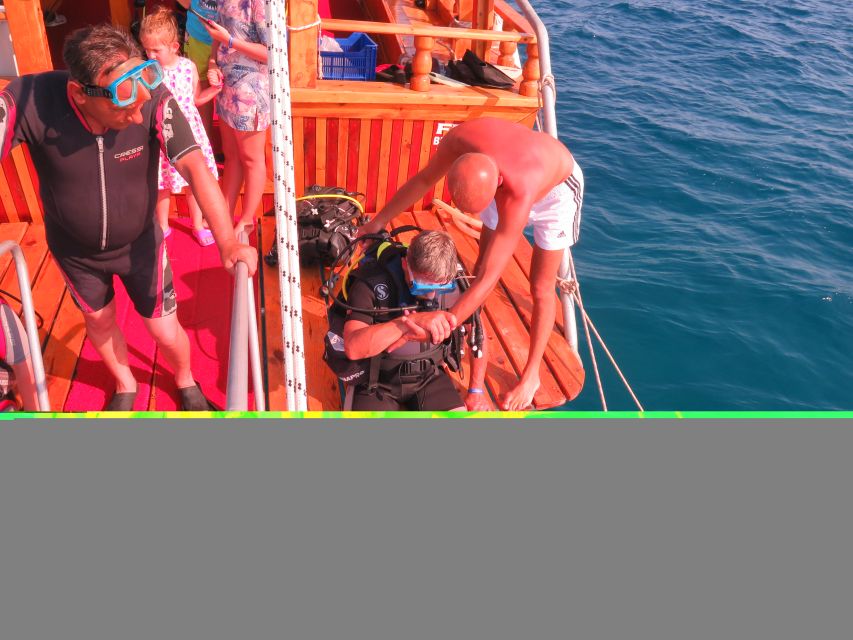 City of Side: Scuba Diving with Lunch - Photos, videos, and onboard extras: plan for what’s not included