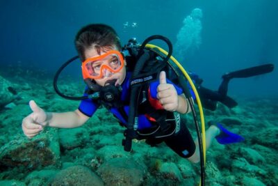 Discover Scuba diving in Calabria, Italy - The equipment plan: what you don’t have to bring