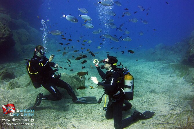 Discover Scuba Diving in the Caldera of the Volcano in Santorini - Where You Start: Inside the Volcano Crater at Caldera Beach (Akrotiri)