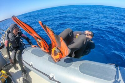 Discover Scuba Diving program: shore + boat dives - Boat Trip to the Ocean: Why the Two-Stage Experience Works