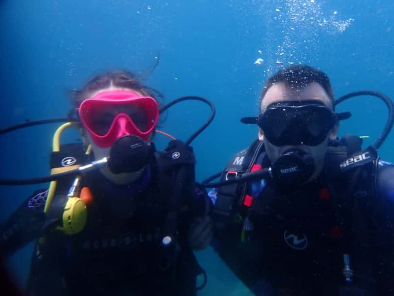 Discover Scuba Diving, scuba diving for begginers!! - Certification and photos: a souvenir that actually counts