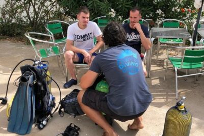 Dive Christening - Safety gear and the teaching style you’ll want on Day 1