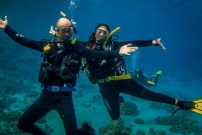Diving Full Day 2 Stops Boat Trip For Beginners With Lunch and Transfer–Hurghada - First Scuba Session: Coaching, Gear, and Calm Under Pressure