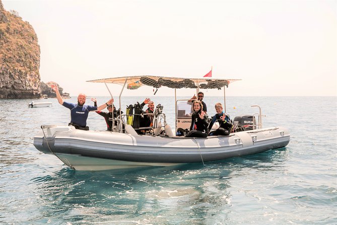 Exciting PADI Discover Scuba Diving Experience Isola Bella Marine Park Taormina - The Boat Ride to Isola Bella Marine Park: Blue Cave Views From the Waterline