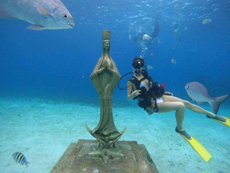 From Cozumel: Chankanaab Cozumel Scuba Diving - Price and what you get for $60 (plus the $11 marine fee)