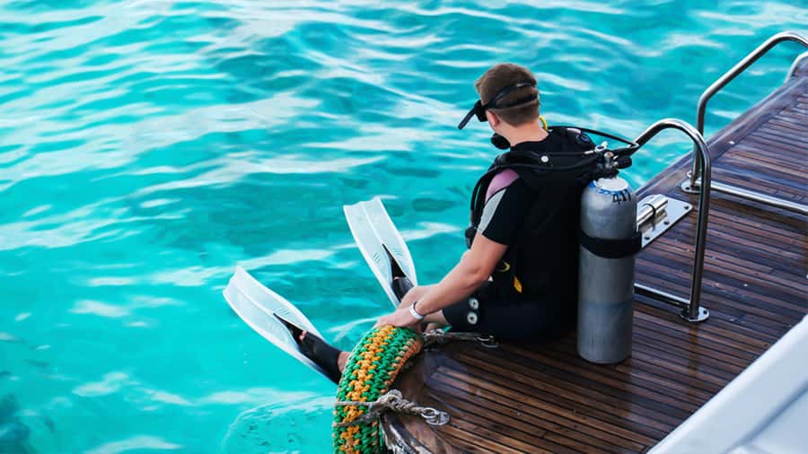 From Hurghada: Scuba Diving with Expert Guide & 2 Dives - The Boat Ride and Onboard Setup