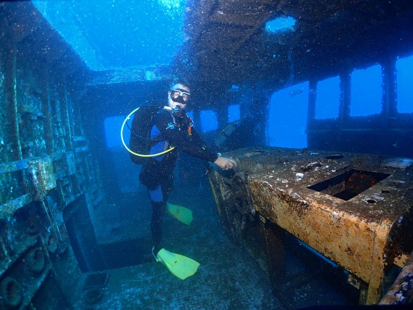 Funchal: Advanced Scuba Diving Afonso Cerqueira Wreck - What’s included (and what you’ll pay for)