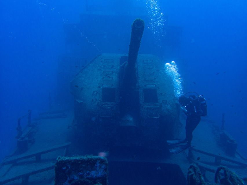 Funchal: Advanced Scuba Diving Afonso Cerqueira Wreck - Time on the water: getting value in a 2-hour slot