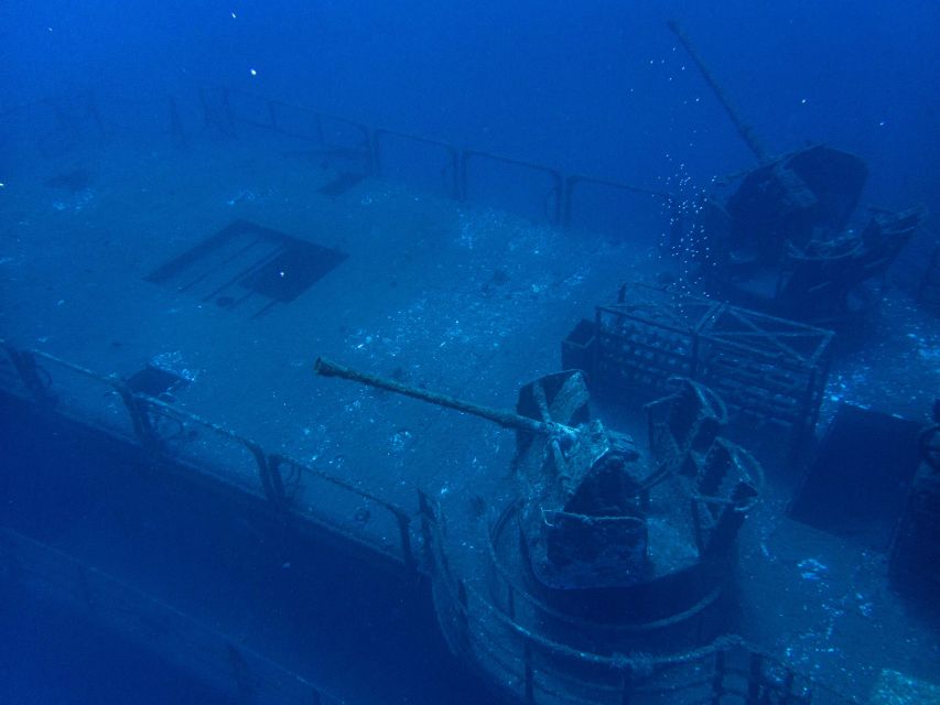 Funchal: Advanced Scuba Diving Afonso Cerqueira Wreck - Skill practice and logbook value