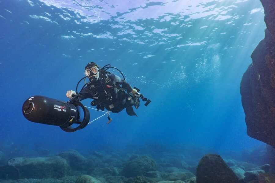 Funchal: DPV- Scooter Dive Adventure - Languages, timing, and the small-group advantage
