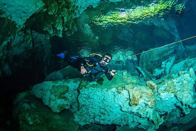 Go for 2 dives in cenote Dos ojos for certified divers - Small groups (max 4) and instructors who actually coach