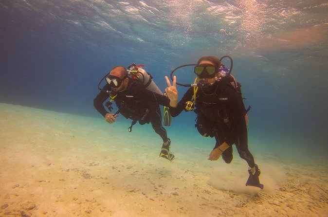 Guided Padi Discover Scuba Diving for Non-Certified Divers - Shallow water practice: where nerves turn into control