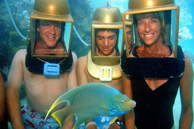 Hartley Helmet Diving in Bermuda - Helmet-walk 101: what this Hartley setup really changes