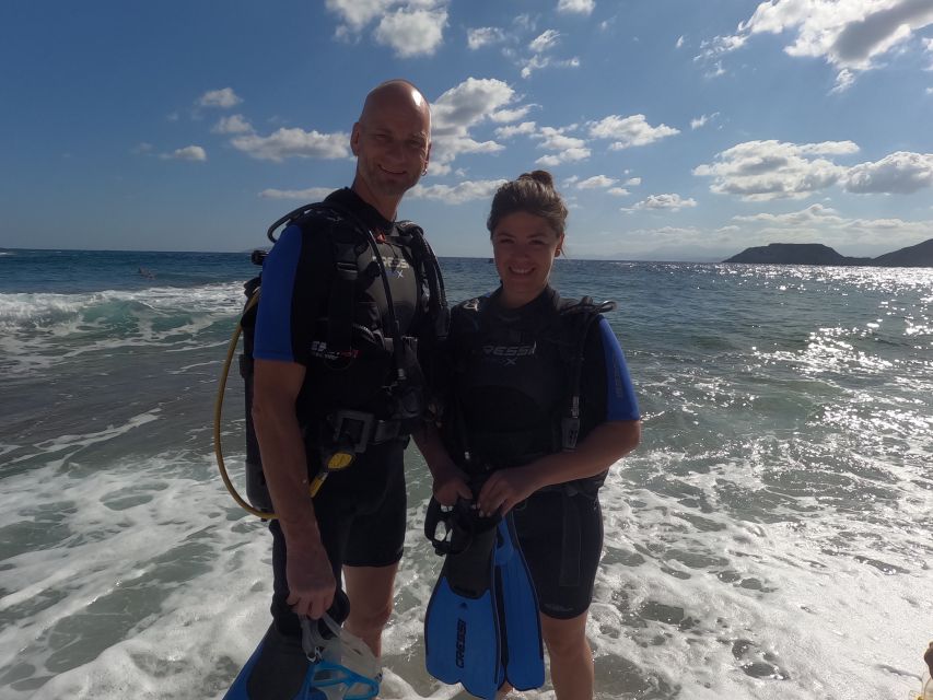 Heraklion: Beginner's intro dive w/2 Dives with transfer. - What you’ll see underwater: fish, rocks, and sea plants