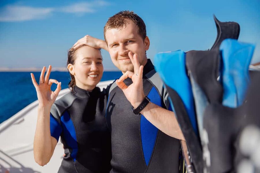 Hurghada: Beginners Scuba Diving Full-Day Boat Trip & Lunch - Before you go in: gear, rules, and how instructors set expectations