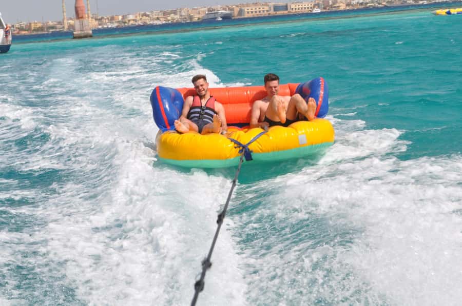 Hurghada: Snorkeling 6 x 1 to Orange Bay w Diving & Massage - Second Snorkeling and Marine Life Watching: Angelfish, Turtles, and More