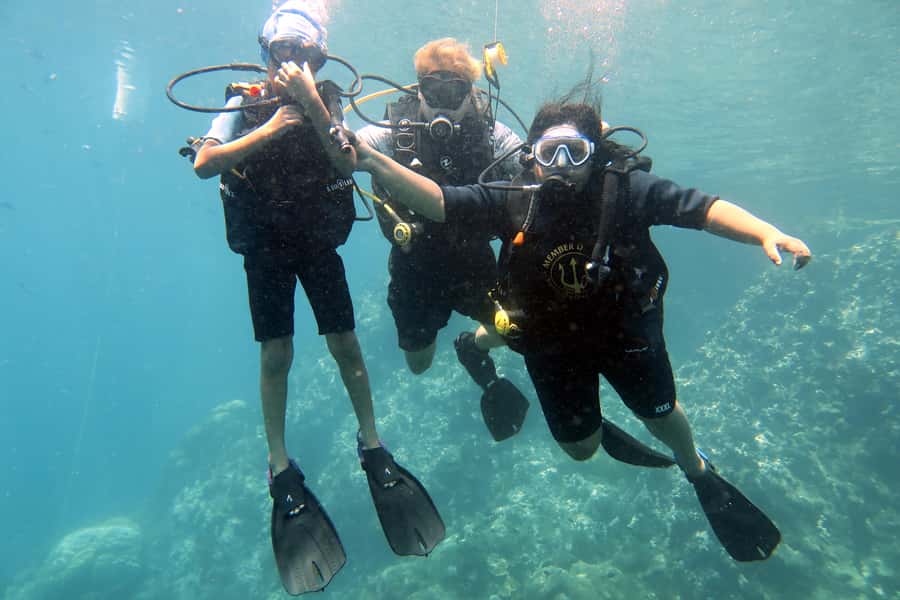 Koh Samui: Discover Scuba Diving - Mango Bay and Japanese Garden: why the water conditions matter