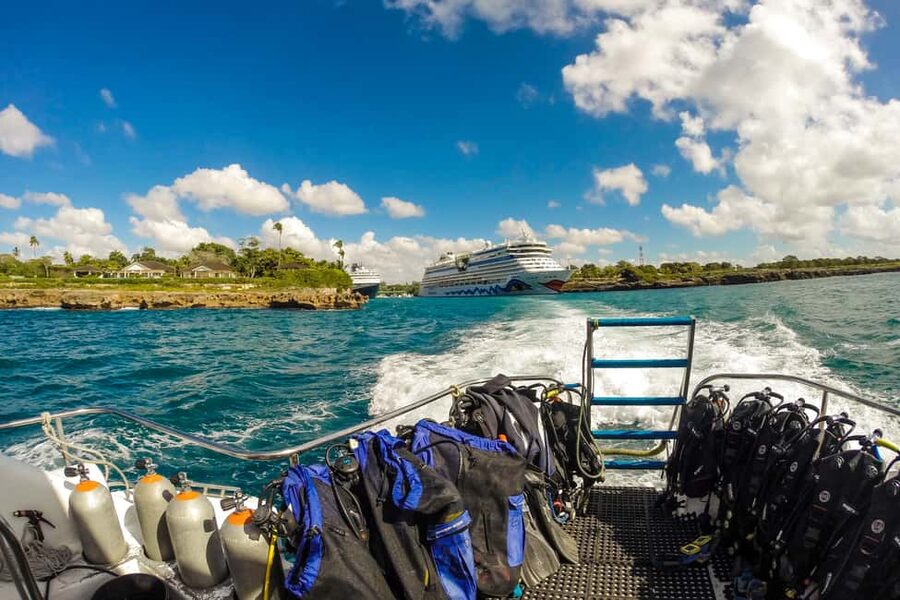 La Romana: Scuba Diving in Catalina Island - Catalina beach time: Dominican feast, snacks, and snorkeling off the shore