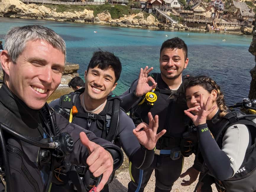 Malta: PADI Discover Scuba Diving Experience - Online theory first, so your first moments feel manageable