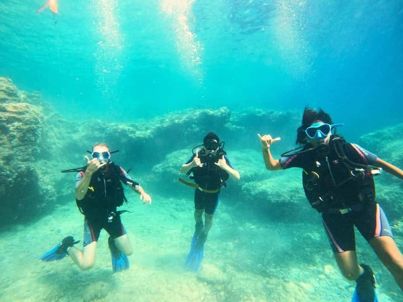 Menorca: Try scuba diving in Cala'n Bosch -BLUEWATER MENORCA - Why Cala’n Bosch works so well for a first scuba try