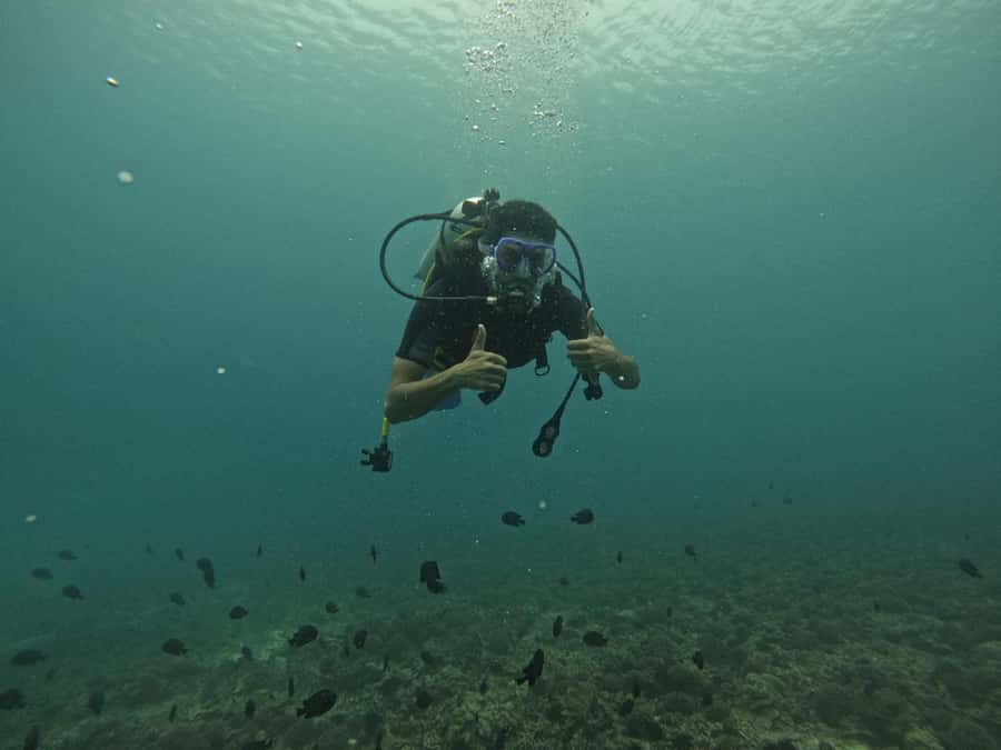 Muscat: Daymaniat Islands Scuba Diving for Beginners - Theory on board: learning without the panic