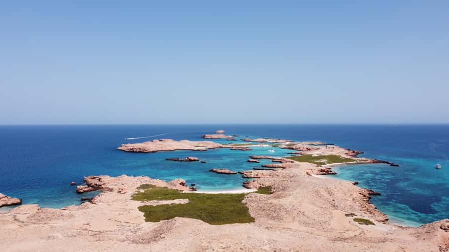 Muscat: Daymaniyat Island Scuba Dive 2 locations + BBQ Lunch - Underwater session #1: settle in with clear-water reef time