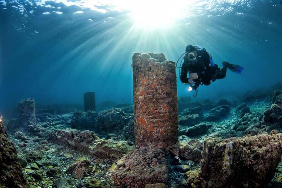 Napoli: Dive or Discover Scuba Diving in the Park of Baia - Baia underwater: why the setting feels oddly personal