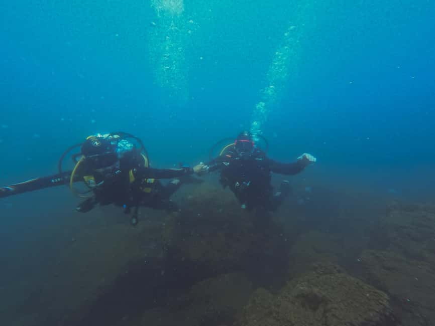 Napoli: Dive or Discover Scuba Diving in the Park of Baia - The boat ride and the surface view: what to notice before you go down
