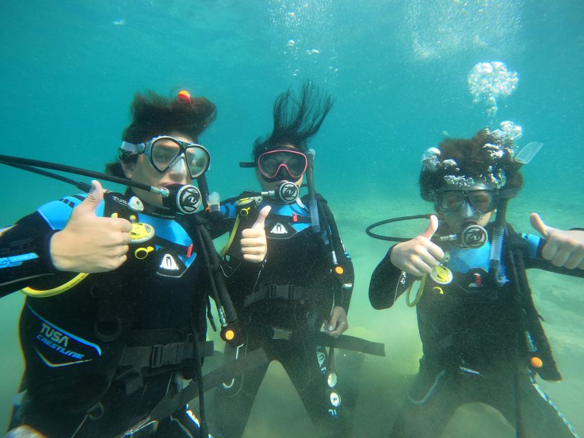 Naxos: Discover Scuba Diving on Agios Georgios Beach - Agios Georgios Beach: your classroom for underwater breathing