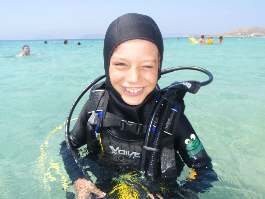Naxos: Discover Scuba Diving - Your first experience diving - Why Agios Prokopios feels calm for a first scuba session