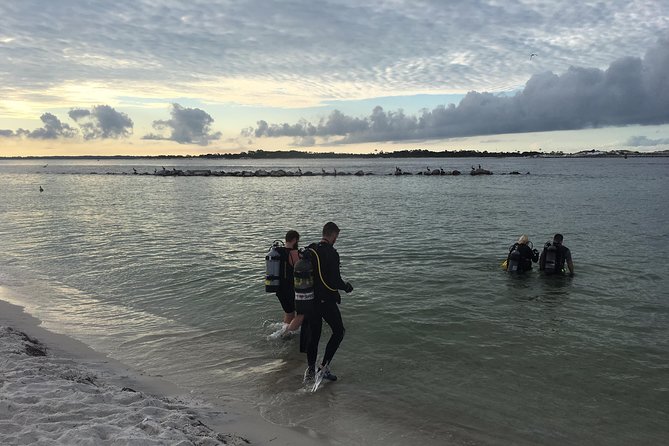 No Experience Required to Discover Scuba in Florida - St. Andrews State Park: where your first underwater skills get tested
