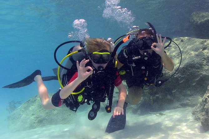 PADI Discover Scuba Dive at Coral Divers Curacao - Entering The Underwater World From Willemstad’s House Reef