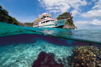 PADI Discover Scuba Diving Experience Full Day Trip - Koh Haa from October 15 to May 15: five-island underwater scenery