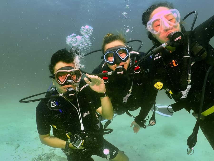 Phuket: 3 Dive Koh Phi Phi/Shark Point Scuba Diving Day Trip - Phi Phi: the first underwater window and a real lunch reset