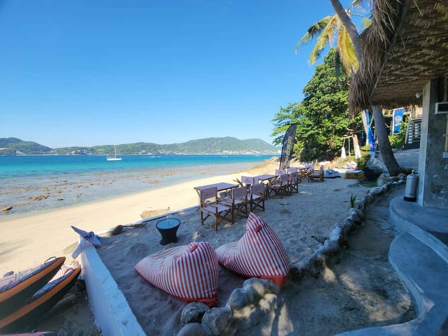 Phuket: Coral Reef Scuba Diving Experience at G Beach Club - Snorkeling and lighter in-water options from the same beach
