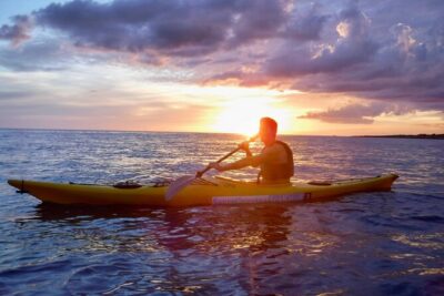 Porto Selvaggio kayak tour + cliff diving + cold spring immersion - Skirting the cliffs under the Tower of S. Maria dell’Alto